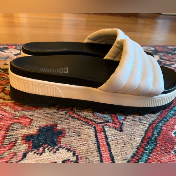 Cougar Prato Leather Slides Size 8 - Picture 7 of 12